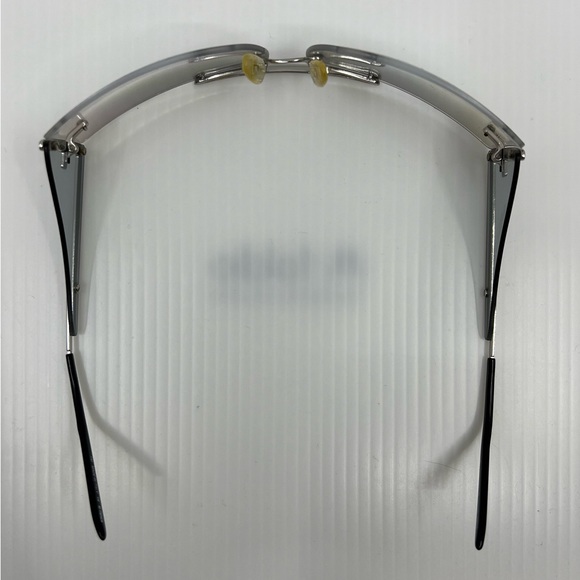 Fendi FS261 Silvercloud Frameless F-Motif Sunglasses - Picture 8 of 11